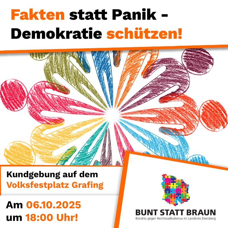 Kundgebung in Grafing